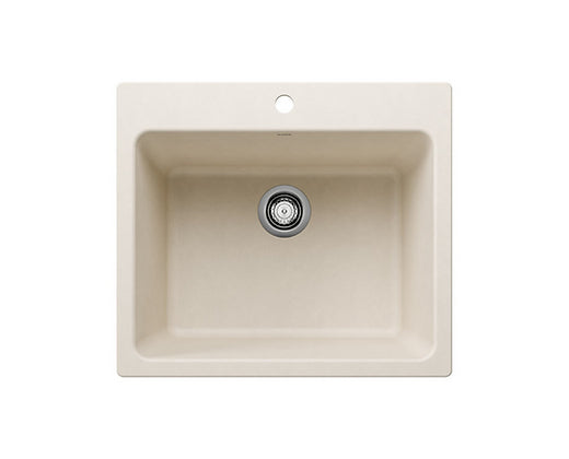 Blanco  Soft White Liven Medium Single Granite Composite Kitchen Sink