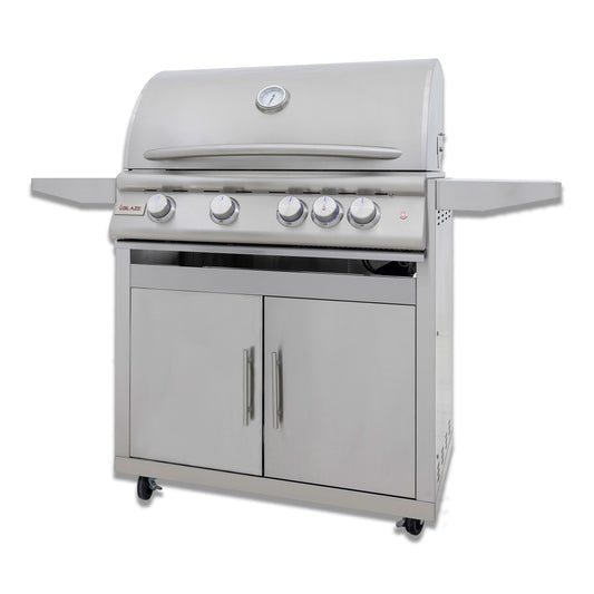 Stainless 4 burner Grill