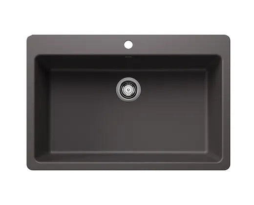 Blanco  Cinder Liven Super Single Granite Composite Kitchen Sink