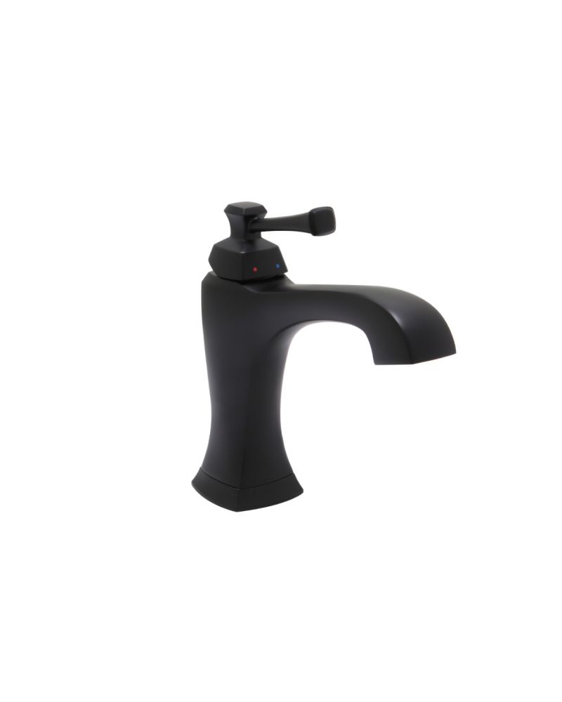 Huntington Brass Matte Satin Black Davenport Single Control Bath Faucet