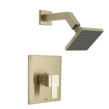 Huntington Brass Satin Brass Razo Shower Combo Kit