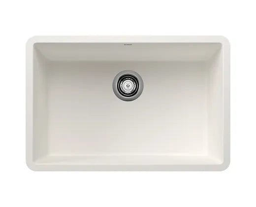 Blanco  White Precis 27  Single Granite Composite Kitchen Sink