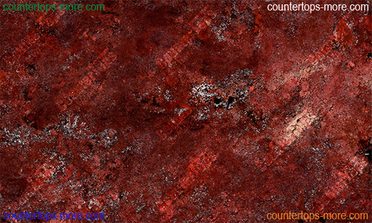 Diamond Red Granite countertop material for kitchen or bathroom remodel