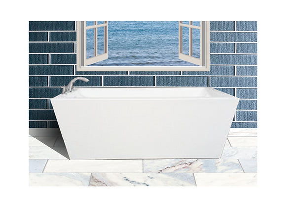 PROHS  White Mediterranean Bath Tub