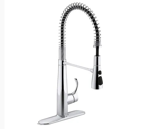 Kohler Polished Chrome Access Double Kitchen Faucet