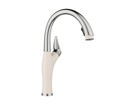 Blanco Stainless Soft White Artona Kitchen Kitchen Faucet