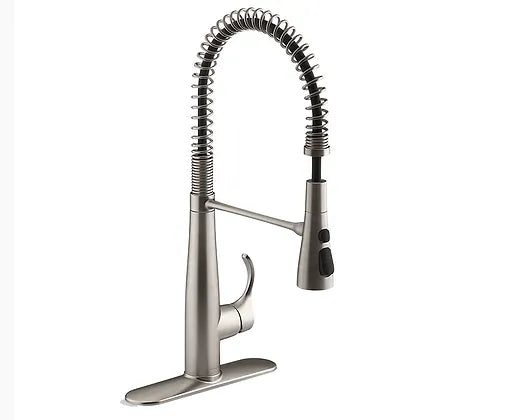 Kohler Vibrant Stainless Simplice Semi Pro Kitchen Faucet