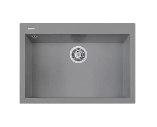 Q  Grafite Single Bowl Undermount Granite Composite Kitchen Sink