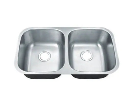 PROHS  Stainless Skinny 50/50 18 Gauge Stainless Steel Kitchen Sink