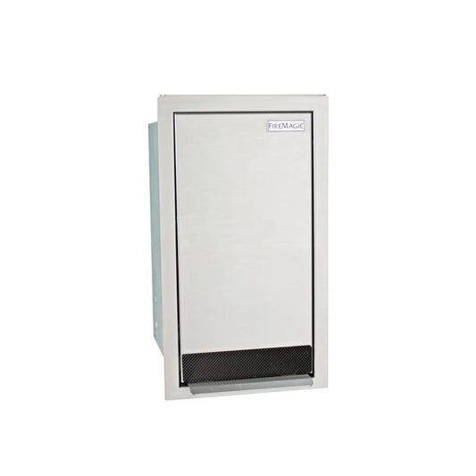 Stainless Step to Open Trash Pullout