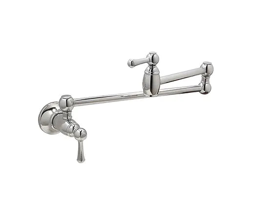 Huntington Brass Polished Chrome Contemporary Pot Filler  Sn Pot Filler Faucet