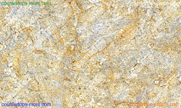 Golden Silver Granite countertop material for kitchen or bathroom remodel