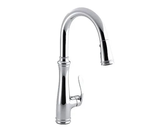 Kohler Polished Chrome Handmade Single Bowl Kitchen Faucet