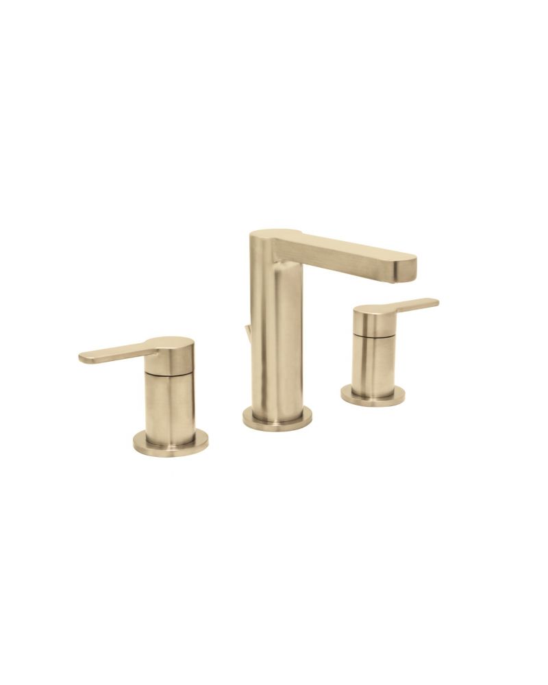 Huntington Brass Satin Brass Taizo Widespread Bath Faucet