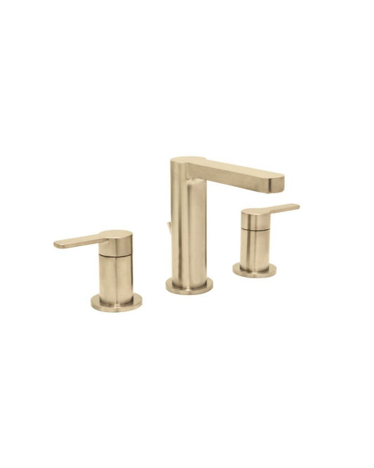 Huntington Brass Satin Brass Taizo Widespread Bath Faucet