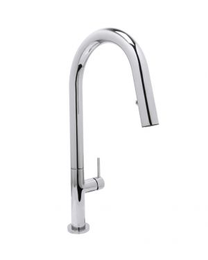 Cevi Contemporary Styled Pull-Down Faucet - Polished Chrome