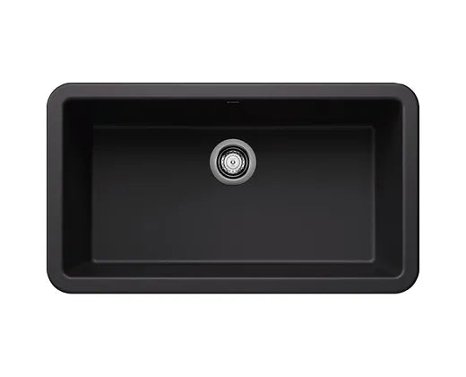 Blanco  Coal Black Ikon 33  Granite Composite Kitchen Sink