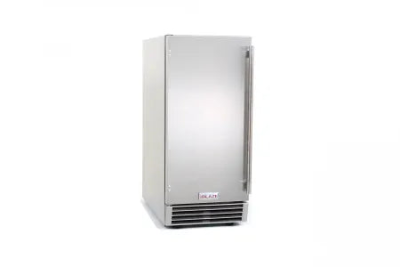 50 LB. 15 Inch Outdoor Ice Maker with Gravity Drain
