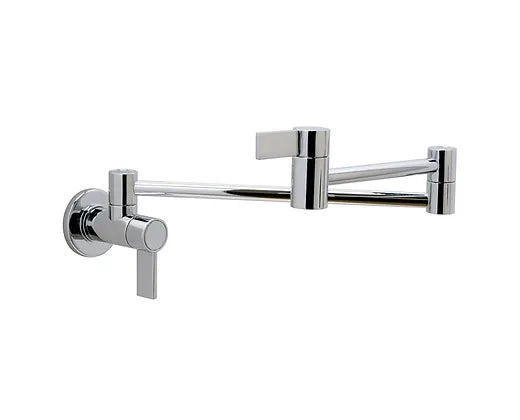 Huntington Brass Polished Chrome Classic Pot Filler  Sn Pot Filler Faucet