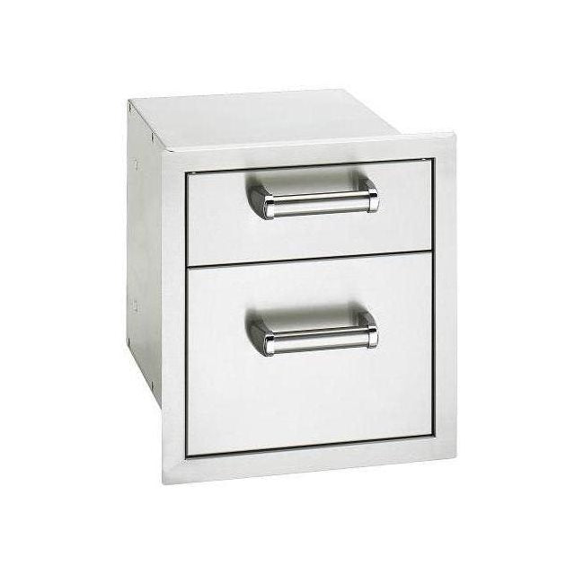 Stainless Double Drawer
