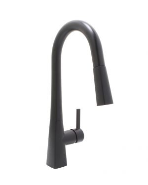 Ellery Contemporary Square Styled Pull-Down - Satin Matte Black