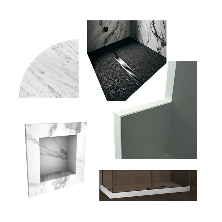 Customization process for shower designs