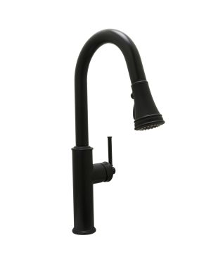 Crest Classic Styled Pull-Down - Satin Matte Black