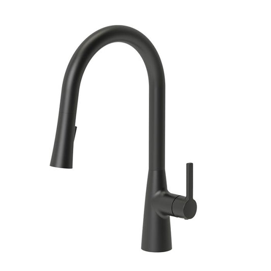 Huntington Brass Matte Black Vezzo Kitchen Faucet