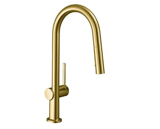Hansgrohe Brushed Gold Optic Talis N A  Style Kitchen Faucet