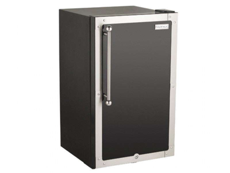 Fire Magic  Black Lockable Mini Fridge