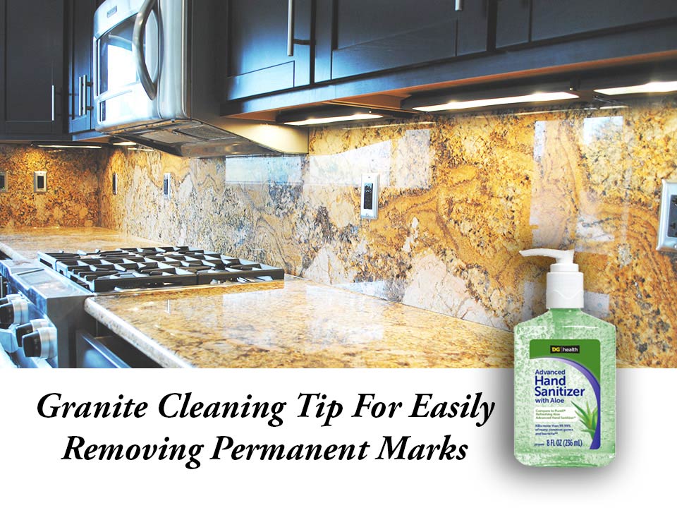 Granite Cleaning Permanent Marker Countertops More